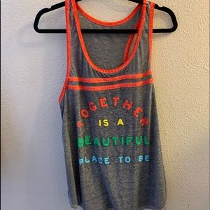 Tank top “Together is a beautiful place to be.”